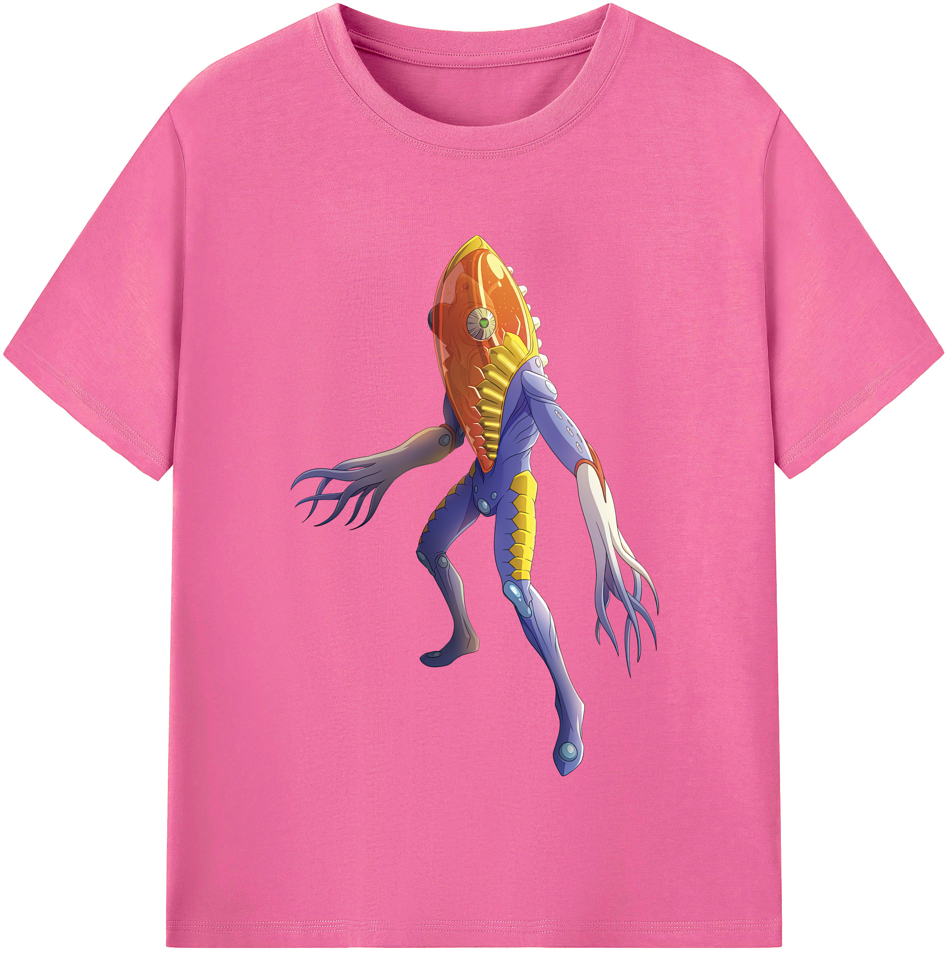 （画像用） ウルトラマン Ultraman レディースカジュアルプリントTシャツ（綿100％）